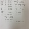 11/26練習メニュー