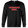 Howard girl sweatshirts