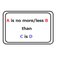 ぶった斬ろう No More Than No Less Than Not More Than Not Less Than 四人衆 マジメにオモロイ英語