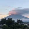 本日は河口湖笠雲とつるし雲ロングラン