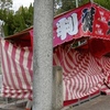 久々の朝さんぽ、神社は正月モードに変身！