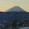 積雪の朝