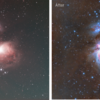 20210114 オリオン大星雲の再処理-分子雲の炙り出しトライ-  PixInsight→SI8→DeNoiseAI