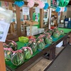 地産地消西瓜販売最終日（あ）