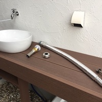 ガーデンシンク Diyでの作り方 1 ログハウスでdiy ウチのカミさん中国人 毎日が異文化