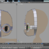 初心者がBlenderでデフォルメキャラを作る～顔を作成する(顔の輪郭をなぞる)～