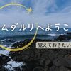 「サムダルリへようこそ」で覚えた単語リスト