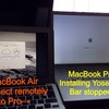 Yosemite インストール。止まっているかにみえて、リモートでつながるし、入力待ちしてやがった（´ｏ｀ ）