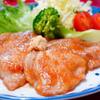 豚肉のしょうが焼き＆新じゃがいものレンジチーズ蒸し
