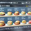 雑記：”昼マック”を止めた後のマクドナルドの価格表