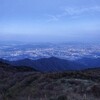 福智山山頂からの景色（朝）　福岡県直方市頓野