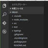 Windoes10上のVisual Studio Codeで、Extensionと呼ばれる拡張を作成する