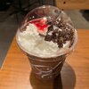 チョコレートストロベリーフェスティブフラペチーノ　スターバックス