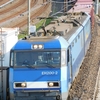 遅延中の6083レ貨物列車