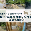 【犬連れ・子連れキャンプ】岐阜「N.E.W奥長良キャンプ場＆WANKO」の宿泊レビュー！