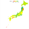 Average Height of 17 Years-old Boys by Prefecture in Japan, 2018