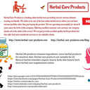 Herbal Care Products