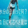 【水分】水分の役割と一日に必要な量：ボディメイクに欠かせない水分