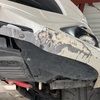 86のFRPバンパーが割れました。泣