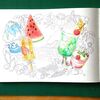 【世界のSweets＆Dishes　ぬり絵BOOK】を塗る　夏のスイーツ4