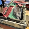 オリンピック下丸子店にてマグロの解体ショー