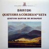 やっぱバルトークは古典どす＾＿＾【バルトーク：弦楽四重奏曲 第3番、第4番／バルトーク弦楽四重奏団】