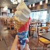 長岡市 道の駅ながおか花火館 すいもあまいも　バニラソフトクリーム