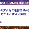 DB ã¸ã®ã‚¢ã‚¯ã‚»ã‚¹ã‚’ä¼´ã†å˜ä½“ãƒ†ã‚¹ãƒˆã®è€ƒãˆæ–¹ã¨ Go ã«ã‚ˆã‚‹å®Ÿè·µ