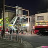 千葉市中央区中央ビル解体現場崩壊事故（2024年9月20日発生から1時間15分後のようす）