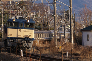 １月22日　EF64形1030号機牽引のE217系Y-33編成NN入場配給輸送（廃車回送）　追っかけてみたよ