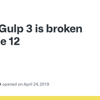 Node.Js V12にアップデートするとGulp V4でもFs.Jsで「Referenceerror: Primordials Is Not  Defined」エラーが発生 - 毎日へっぽこ