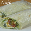 高菜エッグのラップサンド