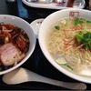 喜多方ラーメン坂内 内幸町ガード下店｜すだちと炙りねぎつけ麺