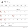 ４月 営業日・店休日の知らせ
