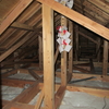 真夏の小屋裏、床下