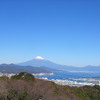 日本平山頂からの富士山