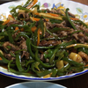 チンジャオロースを夕食に決定