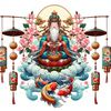 今日の開運　神様画像　「幻影創造神 ユメノカガミヌシ」夢と現実の狭間を司る神