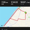 7km 走ったり歩いたり