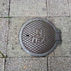 【マンホール蓋】横浜市・ガス④(N、ハンドホール)、横浜市・東京ガス⑥(N)