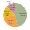 Tire Market Share in Japan, 2013