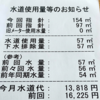 水道代を節約したのに使用量は変わらなかった…。検針票の見方と暮らしを見直して気づいたこと