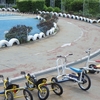 稲野公園の変型自転車で遊ぼう