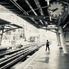 バンコクの鉄道風景