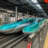 夏の弘前帰省<その２>盛岡→新青森→弘前編。E5系はやぶさ・修学旅行臨9521B、701系、八戸発着E751系つがるの思い出、映画「新幹線大爆破」聖地巡礼（新青森駅）。