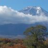 晩秋の富士