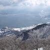 2015年2月1日(日)　[比良]　新雪の堂満岳東稜をラッセルして登る