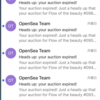 OpenSea様からの通知が容赦なくて、こころが折れそうな件