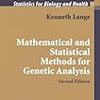 Mathematical and Statistical Methods for Genetic Analysis