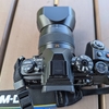 OLYMPUSのカメラとPanasonicのLeicaレンズで公園で撮影。